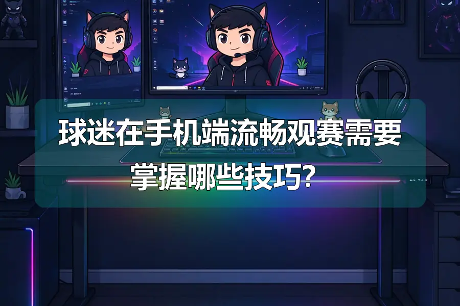 球迷在手机端流畅观赛需要掌握哪些技巧？